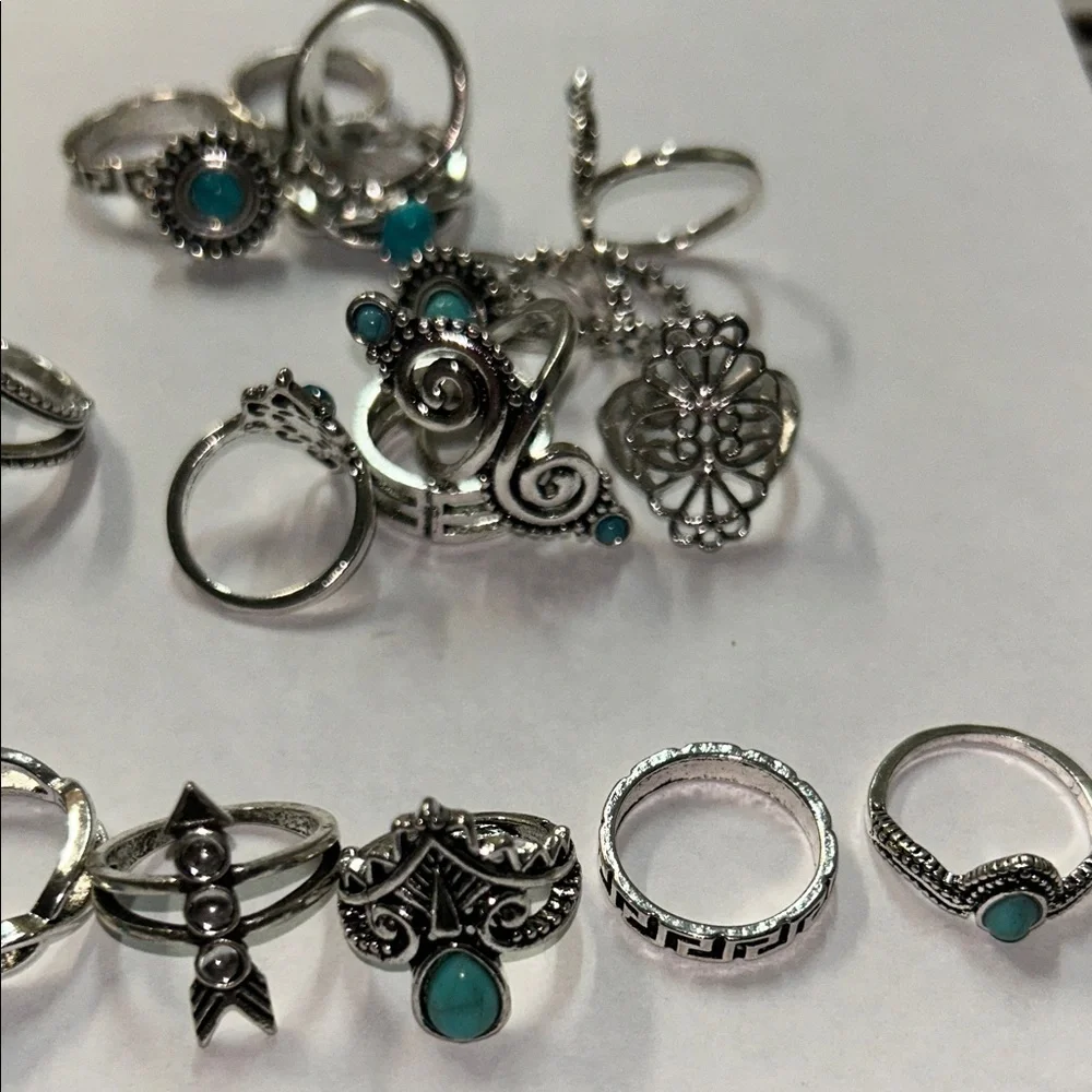 5 RANDOM RINGS - random sizes - all new - Picture 4 of 8